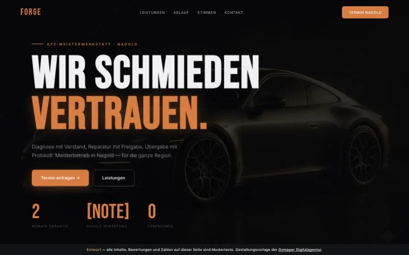 Vorschau des Entwurfs Forge